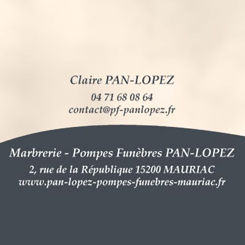 Claire PAN-LOPEZ - MARBERIE-POMPES FUNEBRES - Logo